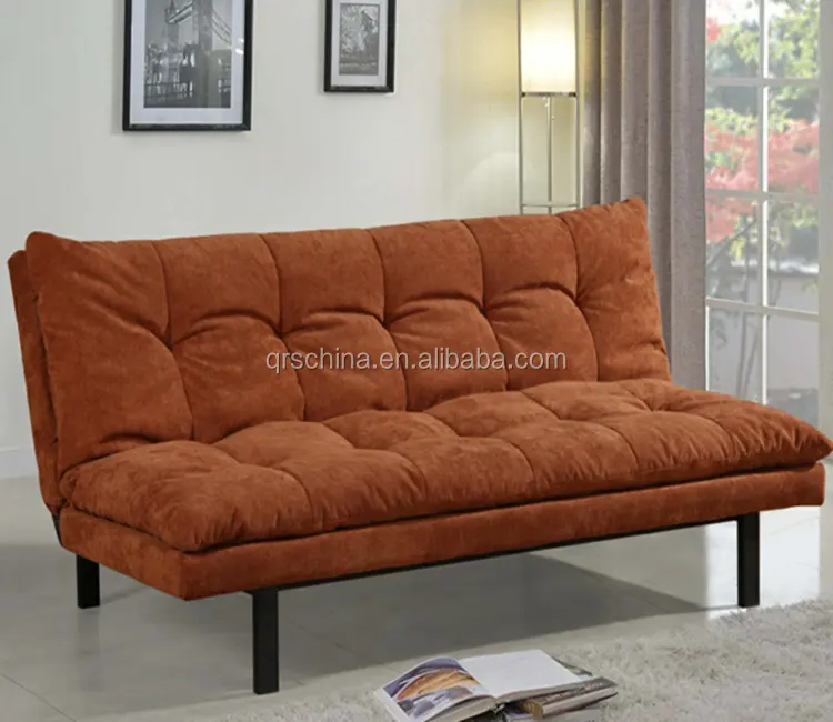 Nuevo diseño de tela para sala de estar, futón plegable, imágenes de sofá cama