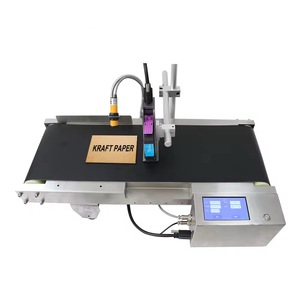 Cheap <strong>Price</strong> Online Inkjet Printer TIJ Date Printing Machine with Conveyor MFG <strong>EXP</strong> Batch Qr Barcode Coding Machine - Product Image 2