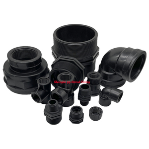 1/2&quot;-4&quot; Plastic Threaded <strong>Pipe</strong> Fittings Connector High-quality Product <strong>Type</strong> for Connecting <strong>Pipes</strong> - Product Image 1