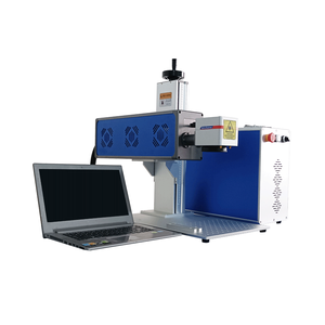 Xách tay CO2 Laser đánh dấu và Máy khắc galvo Máy quét đầu 40 Wát 60 Wát CO2 Laser đánh dấu máy cho cao su Acrylic - Product Image 1