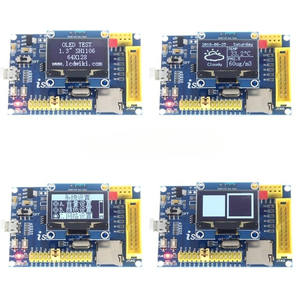 UNO ahududu Pi için büyük görüş açısı ile 1.3 inç OLED IIC GND ekran modülü sürücü IC SH1106 128lcd LCD IIC I2C arayüzü