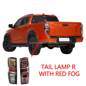 D Maxピックアップ4*4ライトアクセサリーRHハイエンドタイプテールランプ、赤いフォグランプ付きIsuzu D-MAXピックアップDMAX 2020 2021 2022 - Product Image 3