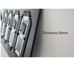 7-phân khúc kỹ thuật số giá dầu Board 3-năm bảo hành giá Magnetic Flip dấu hiệu cho trạm xăng - Product Image 4