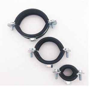 <strong>2025</strong> M8 Pipe Clamps with Rubber Ningbo Manufacture Hose Clip Quick Release Clamp of Nut M10 <strong>Fixing</strong> Pipe Tube - Product Image 6