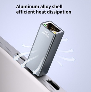USB3.0 Gigabit Ethernet zu RJ45 Ethernet Port Converter für externe Verbindung zu Laptops und Desktop-Computern - Product Image 6