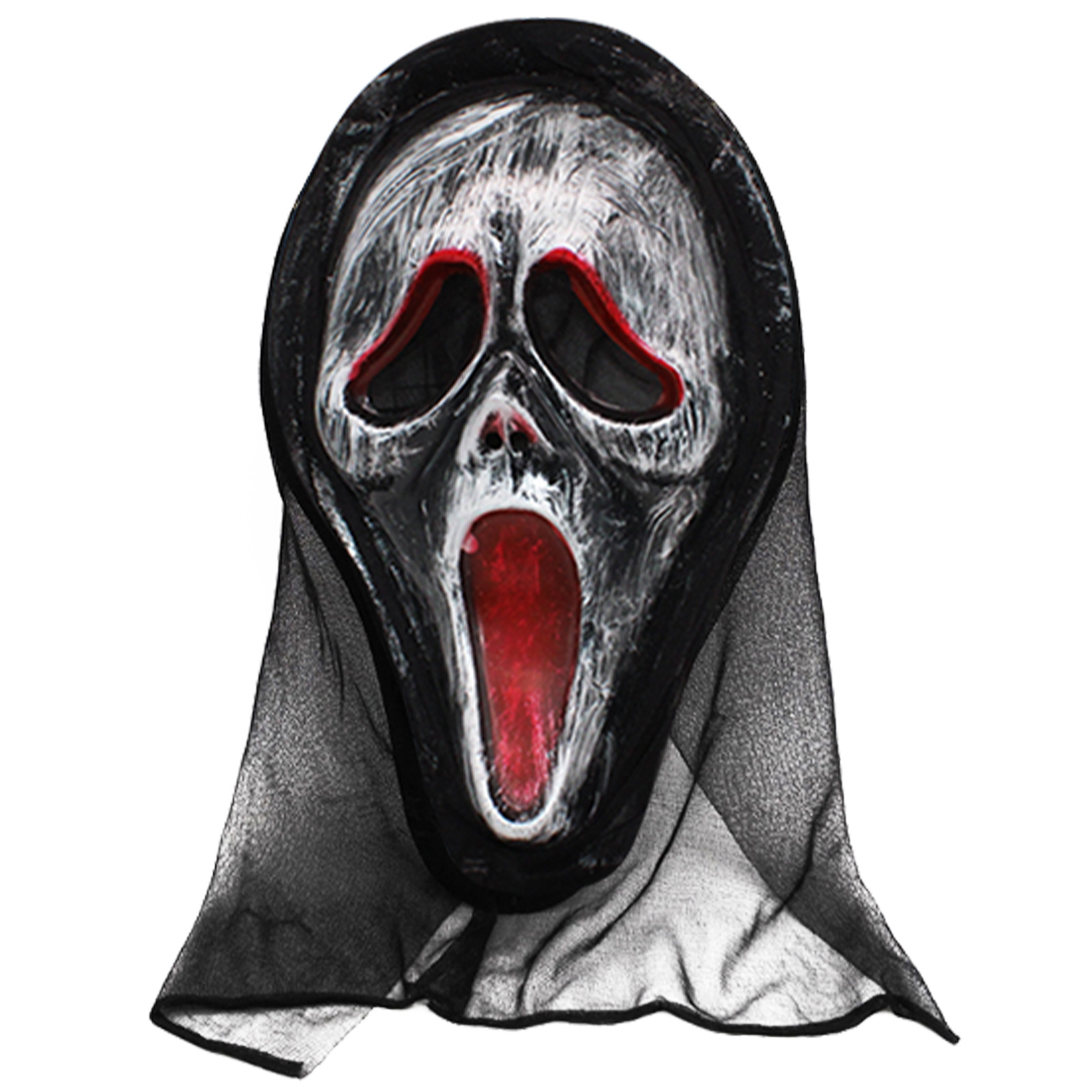 Deaths screech retro silver-thickened version-one size