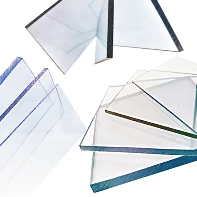 Lámina sólida de policarbonato transparente de alta calidad, lámina de policarbonato para techo