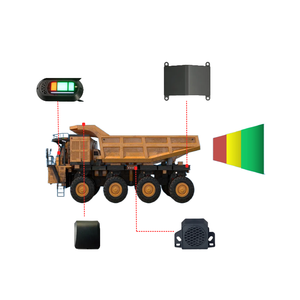 Forward <strong>Collision</strong> Warning Systems 180 Degree MOIS Radar Front <strong>Sensor</strong> Parking <strong>Sensor</strong> System with Display for Commercial Vehicles - Product Image 1
