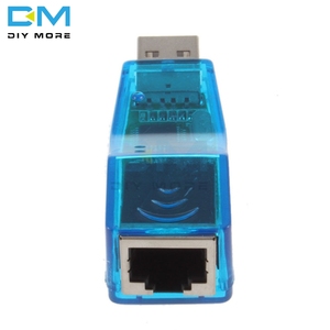 Ethernet 10/100Mbps Network Card Adapter USB 2.0 To <strong>LAN</strong> RJ45 For Win7 For Win8 For Android Tablet PC Blue