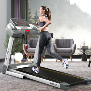 Elektromotor isiertes Klapp laufband für das Heim-Fitness studio | Manuelle Neigung Cardio-Trainings geräte mit Sicherheits schlüssel - Product Image 1