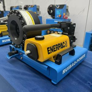 RUIBAO <strong>High</strong> <strong>Pressure</strong> Hydraulic <strong>Hose</strong> Repair <strong>Crimping</strong> Machine Hot Selling 1''-1/2'' Range Made <strong>of</strong> Rubber Hydraulic <strong>Hose</strong> Crimper