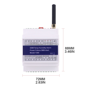 GSM SMS温度报警电源故障警报遥控监控支持定时器报告T201 - Product Image 6