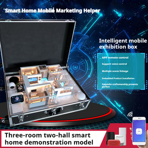 OEMカスタム建築スケールモデル3Dモダンスマートホームデザインアパートホテルヴィラプラスチック材料 - Product Image 2