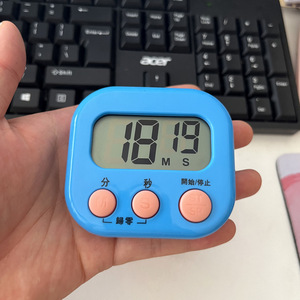 Timer da cucina Display Lcd grande schermo Timer elettronico positivo negativo Timer di cottura promemoria temporizzazione grande allarme forte - Product Image 4