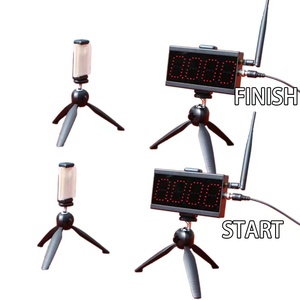 Speedtech CS-003 all'ingrosso Display conto alla rovescia a LED per esterni portatile senza fili cronometro a 4 cifre Timer Fitness digitale con telecomando - Product Image 1