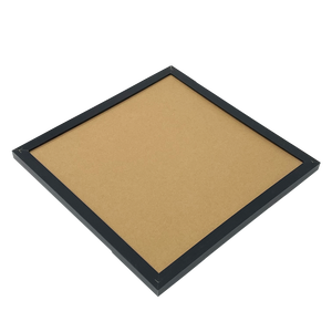 Ev duvara monte aile için mantar kurulu PVC çerçeve mesaj bülteni ile dekoratif tahta mantar pano - Product Image 5