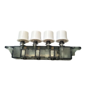 Guangei factory 1A 4 tasti 3 velocità inserimento cavi tipo di piano interruttore di controllo a chiave per ventilatore o frullatore - Product Image 3