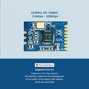 Vollgo OEM/ODM小型低電力CC1101 433MHz RFモジュール10dBmSPI SMD長距離RFモジュール - Product Image 4