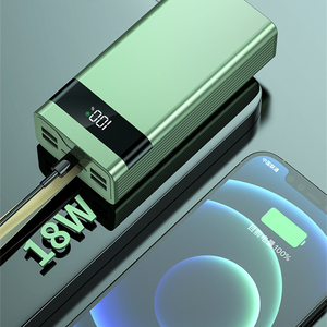 Real Fast Charging 22.5W PD QC3.0 Large Capacity 5 <strong>Output</strong> 3 <strong>Input</strong> LED Portable Charger Powerbank 40000 Mah Power Bank - Product Image 4