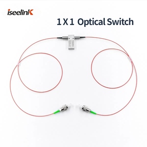Mechanischer Hoch geschwindigkeit schalter mit optischem Verschluss 1x1 2x2 für den Innenbereich FC SC-Steck verbinder nm Glasfaser-Telekommunikation netzwerk verwendet - Product Image 2