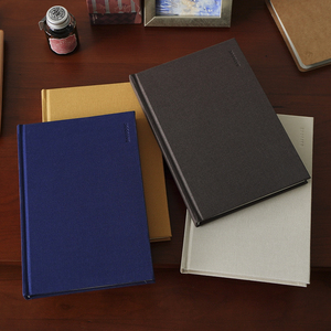 Impresión personalizada libro Logo diario cuaderno conjunto libretas diferentes colores tela Lino Tapa dura A5 diario semanal planificador - Product Image 5