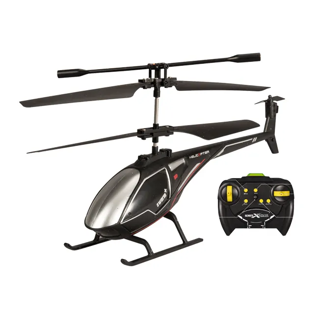 Mainan pesawat remote control anak-anak, mainan pesawat helikopter mini 3.5 channel