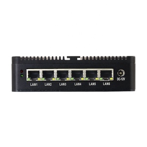 In-tel Ce-leron Processor J6412 Quad Core 6 <strong>LAN</strong> Network Server Mini PC Router
