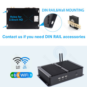 Intel Core i5 8250U &amp; i7 8550U Fanless Industrial Mini PC Barebone <strong>Embedded</strong> <strong>Computer</strong> with RS232 in Stock! - Product Image 6
