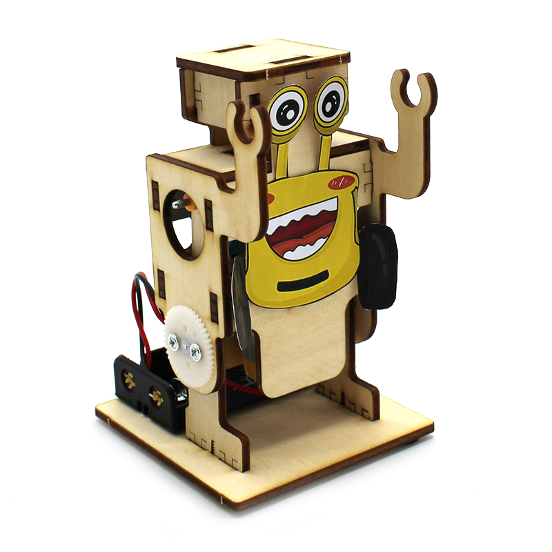 9821 Happy dancing big eye robot