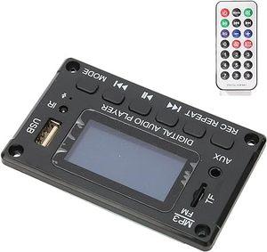 Передатчики управления радио приемная плата 747d аудио Mp3 Usb плеер декодер модуль черный цифровой светодиод JXD карта DC 5 В/12 В - Product Image 4