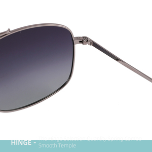 Ray Thương hiệu chất lượng cao ĐÔI CẦU Kính mát thời trang phân cực TAC ống kính UV400 ban kim loại Kính mát cho tất cả các hình dạng khuôn mặt - Product Image 3