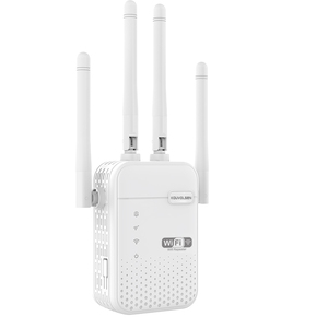 300mbps无线中继器四信号天线，扩展Wifi覆盖信号增强迷你家庭路由器Repe - Product Image 1