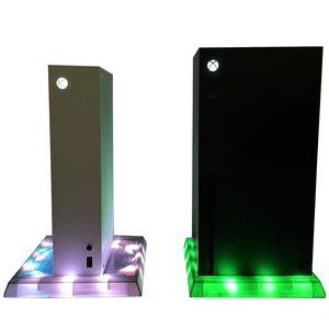 LEDライトスタンドミュージックマルチカラー垂直コンソールスタンドベース、XboxシリーズX/Sコンソール用IRリモート/APP/USBコントロール付き - Product Image 6