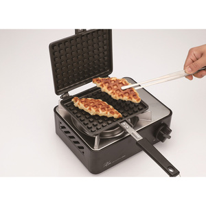 Padella per <span class=keywords><strong>Waffle</strong></span>-padella Basic in alluminio pressofuso doppio antiaderente con rivestimento in PTFE per una cottura sicura e uniforme - Product Image 4