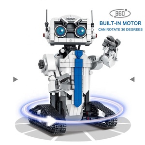 726 teile technisch intelligent 3 in 1 roboter baukits app fernbedienung bausteine bausteine programmierspielzeug für kinder stiel