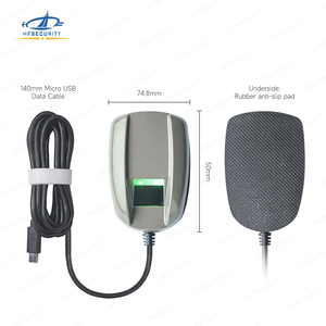 HF4000 optischer fingerabdruck-scanner metall mit kostenlosem SDK java für die entwicklung von software Digitaler persönlicher biometrischer fingerabdruck-scanner - Product Image 3