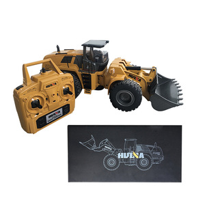 Huina 1583 alaşım sürümü 22 kanallı uzaktan kumanda buldozer 2.4G kablosuz büyük uzaktan kumanda araba mühendisliği araba şarjı - Product Image 3