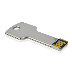 USB2.0 3.0低价交货及时高质量保证不锈钢光滑键形u盘 - Product Image 1
