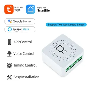 Умный переключатель Tuya WiFi Mini DIY, 2-стороннее управление, Модуль Автоматизации умного дома 16 А, через приложение Alexa Google Home Alice Smart Life - Product Image 3