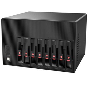 BKHD, nuevo servidor Q670 NAS, 8 bahías, Intel, 2,5G, 4 puertos, LAN, 4 unidades, LAN, G, enrutamiento suave, CDN, red informática, soporte de almacenamiento, Raid Vpro - Product Image 1