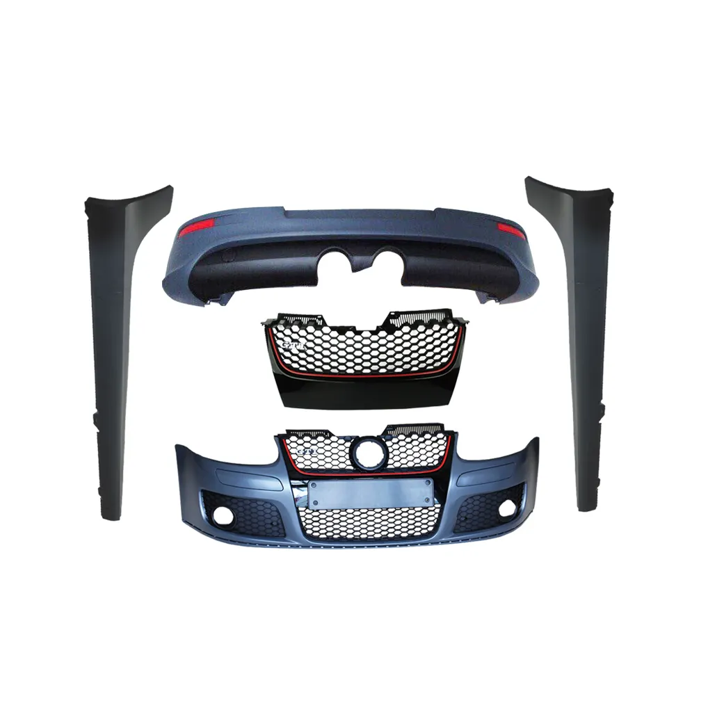 Auto Bumpers Voor Vw Golf 5 Voorbumper Assy Voor Met Grill Tuning Onderdelen Upgrade Golf 5 Gti