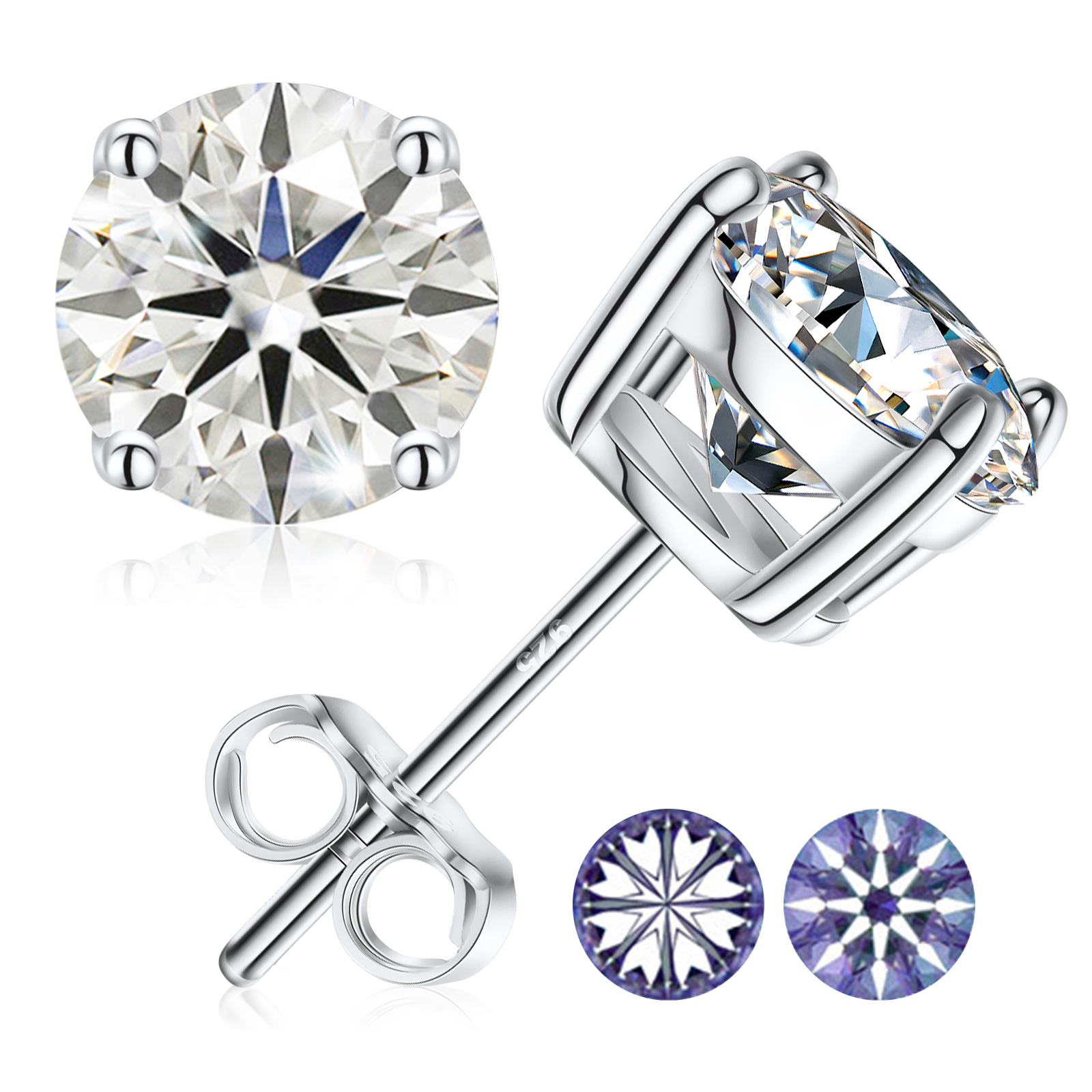 5mm 0.5ct-White Gold