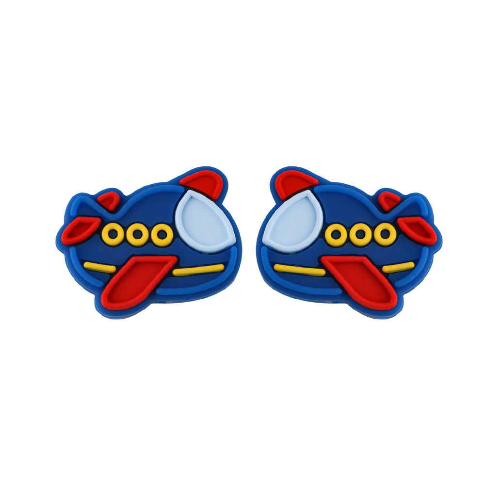 Aeroplane Focal bead Navy Blue SA142
