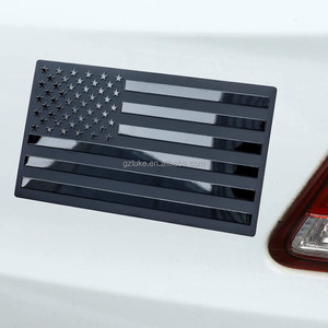 Custom Embossed USA Emblems <strong>Flag</strong> Map Car Sticker Car <strong>Trunk</strong> Metal Emblem Badge Decal Sticker for Cars Motorcycles Bikes - Product Image 3