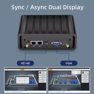 XCY Fanless Mini Industrial <strong>Computers</strong> Intel Core I5 5200U Dual Ethernet 2x COM RS232 <strong>Linux</strong> - Product Image 2