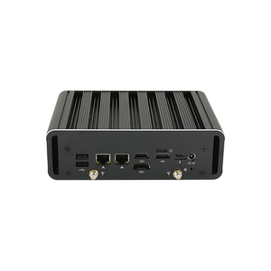 Computadora de escritorio pequeña con procesador de 12. ª generación N100 Nettop PCs DDR5 Pantalla triple Montaje en riel DIN Mini PC industrial sin ventilador - Product Image 3