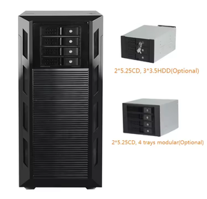 Newest Purple Gaming PC Chassis ATX Mid Tower <strong>Computer</strong> Case with SGCC Aluminum Panel and Fan in Stock - Product Image 1