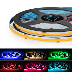 DC12V 5มม. 8มม. 480led/S 5เมตรม้วนริบบิ้นความหนาแน่นสูง RA90สีสันสดใส FOB ซังแถบ LED สีเดียว - Product Image 6