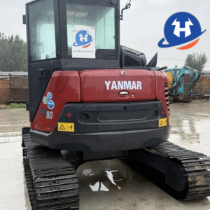 Hot Sell Japanese <span class=keywords><strong>Yanmar</strong></span> 80 Vio80 <span class=keywords><strong>8</strong></span> Toneladas Usadas Hidráulicas Segunda Mão Mini Escavadeiras Usadas para Venda - Product Image 1