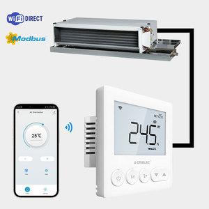 Digital Central Air Conditioning FCU Fan Coil Unit Thermostat Weekly Programmable <strong>Temperature</strong> <strong>Controller</strong> Wholesale Price - Product Image 1